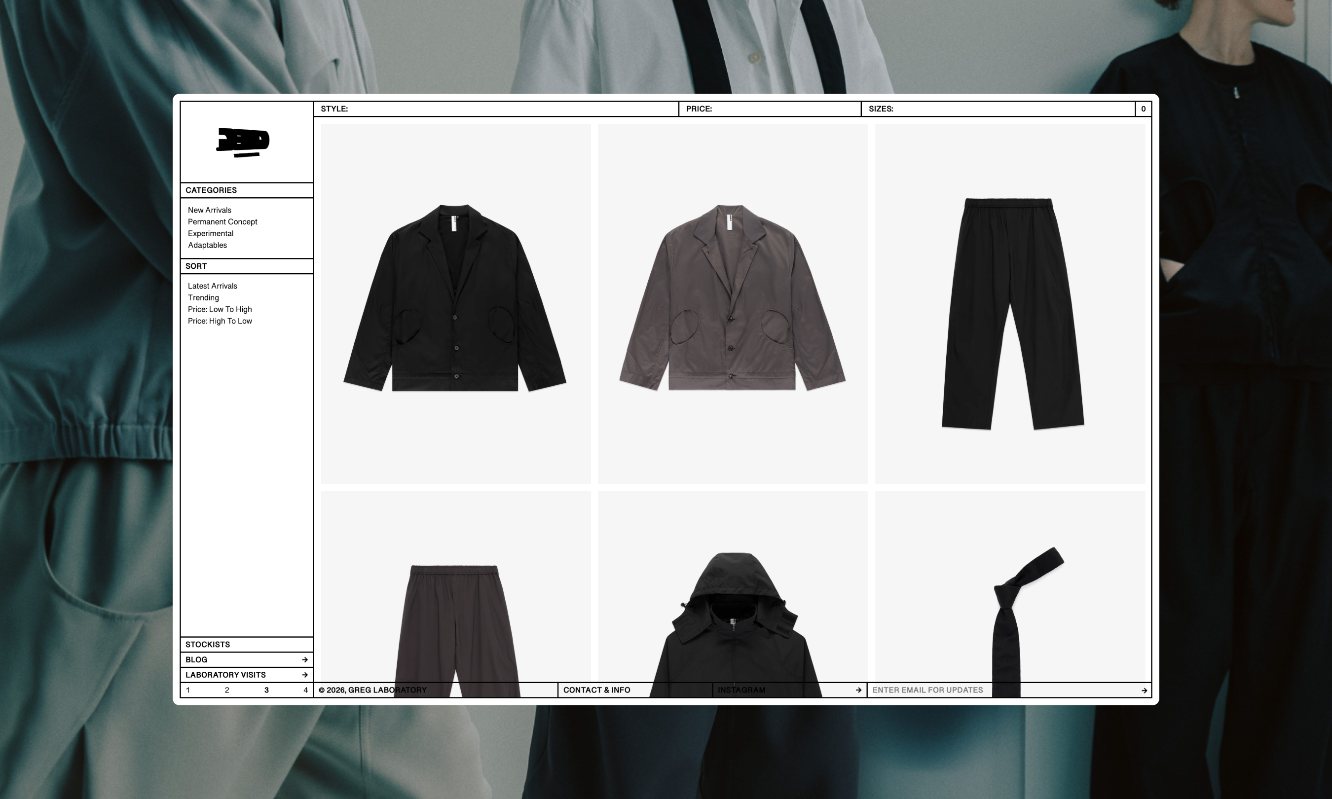 Greg Laboratory Website 2